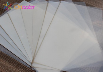 Waterproof inkjet PET film